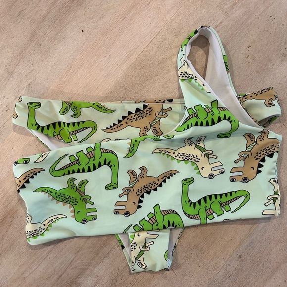 🦖🦕’It’s Your Kid’s Birthday’ Dinosaur Party Bikini Set🦕🦖 - Picture 8 of 8
